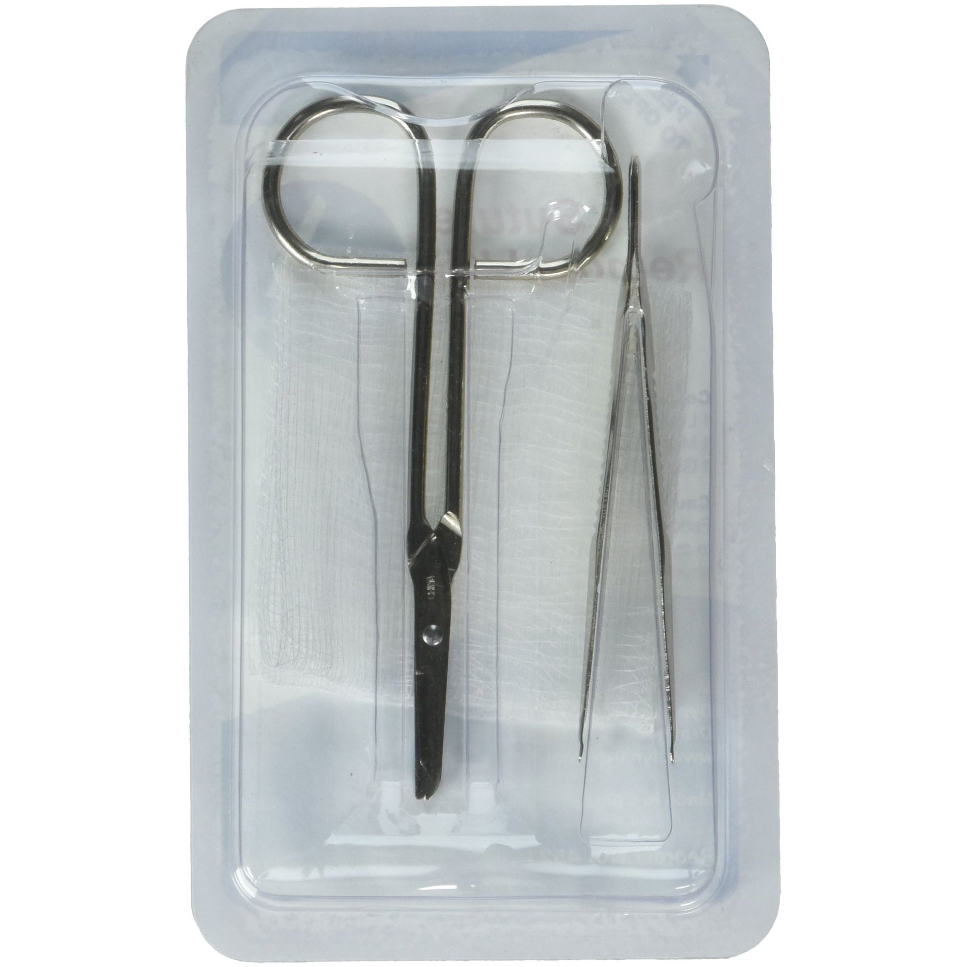 Dynarex sterile suture remover kit for first aid, includes tools for safe and easy suture removal.