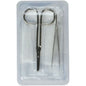 Dynarex sterile suture remover kit for first aid, includes tools for safe and easy suture removal.