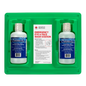 Emergency eyewash station with dual 32 oz bottles, first aid kit from Pasteur Pharmacy for eye safety and emergency use.