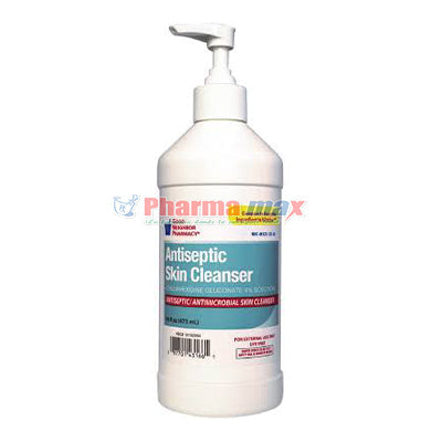 Pasteur Pharmacy Good Neighbor Antiseptic Skin Cleanser 16oz bottle, first aid antiseptic for skin cleaning and disinfecting.