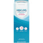 Hibiclens antiseptic skin cleanser with built-in pump, 8 fl oz, first aid product, clear bottle with label and pump dispenser.