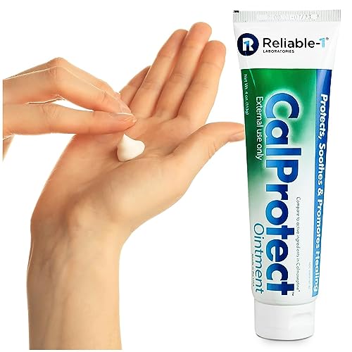 Reliable 1 Laboratories CalProtect ointment in a 113g tube, ideal for first aid skin protection and healing.