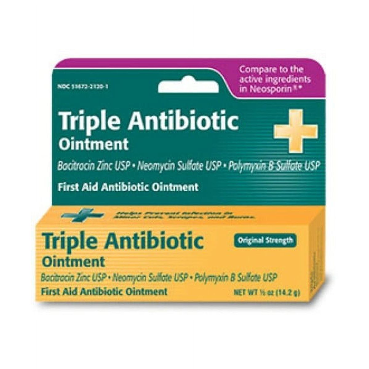 Taro Pharmaceuticals Triple Antibiotic Ointment 1 Oz tube, first aid antibiotic cream for minor cuts and scrapes.