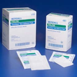 Non-adherent Telfa Ouchless 2x3-inch dressing pads for first aid, with sterile, soft, and pain-free wound coverage by Pasteur Pharmacy