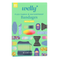 Welly Flex fabric bandages by Pasteur Pharmacy, first aid adhesive strips for minor cuts and injuries.