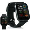 Zewa Fitness Smart Watch by Pasteur Pharmacy showing health metrics like oxygen, pulse, calories, and distance on its display.