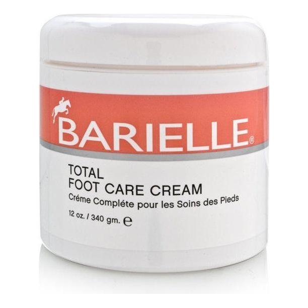 Barielle Total Foot Care Cream 12 oz, moisturizing foot care cream by Pasteur Pharmacy, smooths and nourishes dry, rough feet.