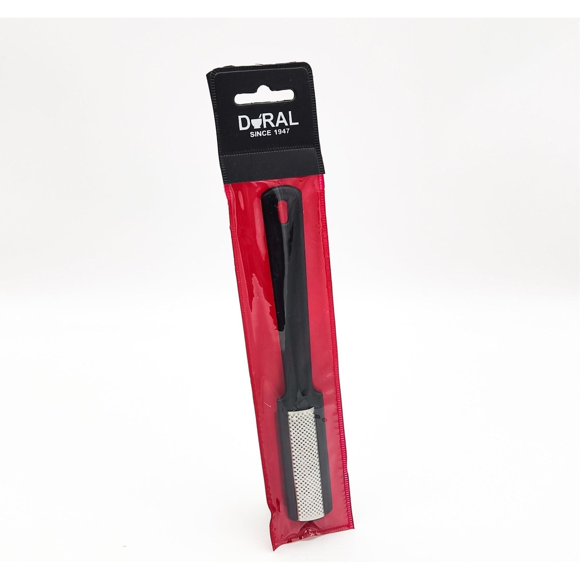 Black Dural Foot Rasp for foot care by Pasteur Pharmacy, showing a textured foot file for smoothing and exfoliating feet.
