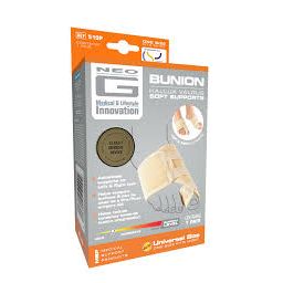 Neo G Hallux Valgus bunion soft support for right foot, foot care product, flexible one size fits most, provides comfort and support