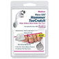 Visco Gel Hammer ToeCrutch 2 by PediFix, a medium foot care device to relieve hammer toe pressure and support.