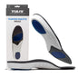 Tuli’s Plantar Fasciitis Insoles full-length orthotic support in medium size, designed for foot care and pain relief.