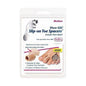 Large PediFix Visco-Gel Slip-On Toe Spacer pack, soft gel foot care product for toe alignment and comfort.