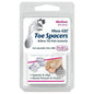 PediFix Visco-Gel Slip-On Toe Spacer in medium size, two-pack, for foot care and toe alignment, by Pasteur Pharmacy.