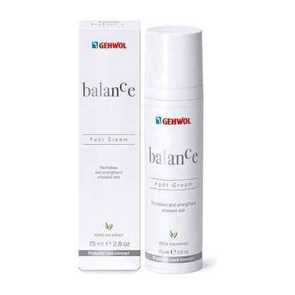 Pasteur Pharmacy Gehwol Balance Foot Cream in 2.6 oz tube, moisturizing foot care product with soothing ingredients.