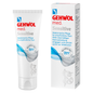 Gehwol Med Sensitive foot cream in 75ml tube, soothing formula for sensitive skin, designed for healthy, moisturized feet.