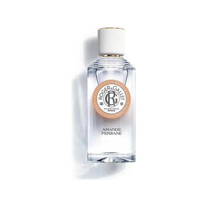 Roger & Gallet Amande Persane Wellbeing Fragrant Water 100ml, elegant bottle with a soft, almond-inspired scent.