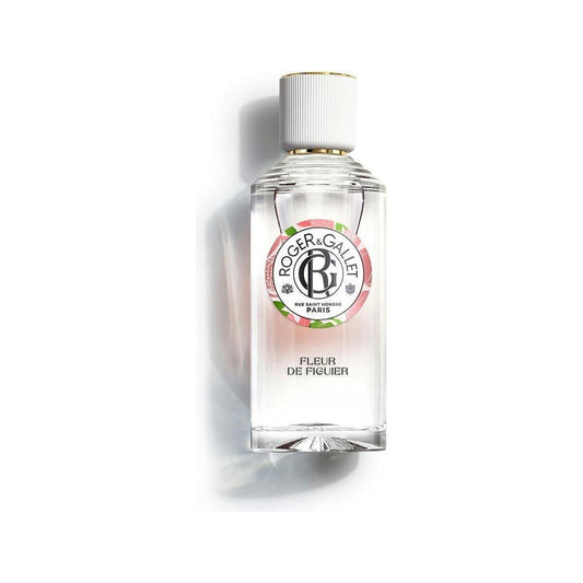 Roger & Gallet Fleur De Figuier Eau Parfumée Wellbeing Fragrant Water in 100ml bottle, featuring fresh fig and floral notes.