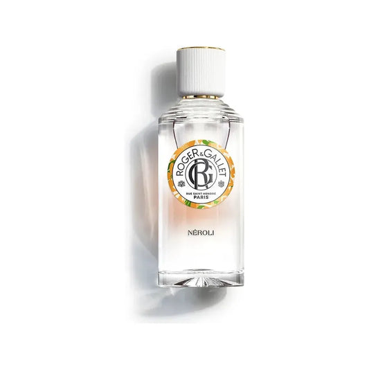 Roger & Gallet Neroli Wellbeing Fragrant Water in 100ml bottle, natural citrus scent with floral notes, for a refreshing aroma.