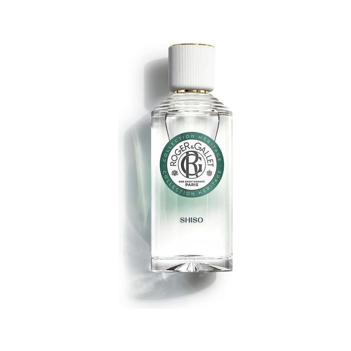 Roger & Gallet Shiso Eau Parfumée Wellbeing Fragrant Water 100ml, refreshing scented water with shiso extract, natural and soothing aroma.