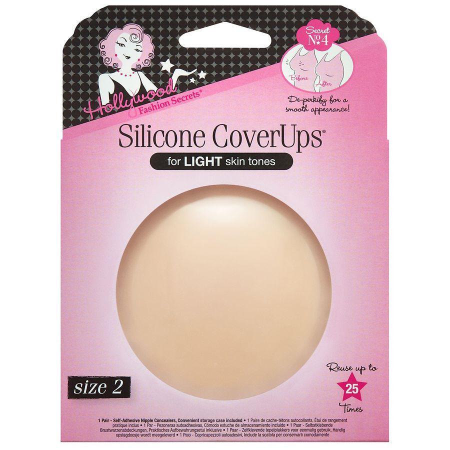 Hollywood Fashion Secrets Silicone CoverUps Light by Pasteur Pharmacy, lightweight silicone sheets for skin blemish coverage.