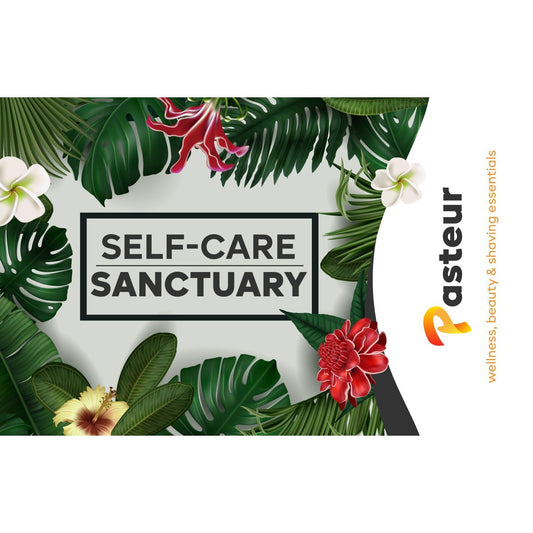 Pasteur Pharmacy The Self-Care Sanctuary E-Gift Card, a digital gift card for wellness and self-care services.