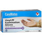 Caremates vinyl exam gloves from Pasteur Pharmacy, latex-free and powder-free for medical protection and hygiene.