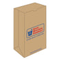 Brown Recycle Good Neighbor Pharmacy golf bag, 6lb capacity, by Pasteur Pharmacy, designed for carrying golf essentials securely.