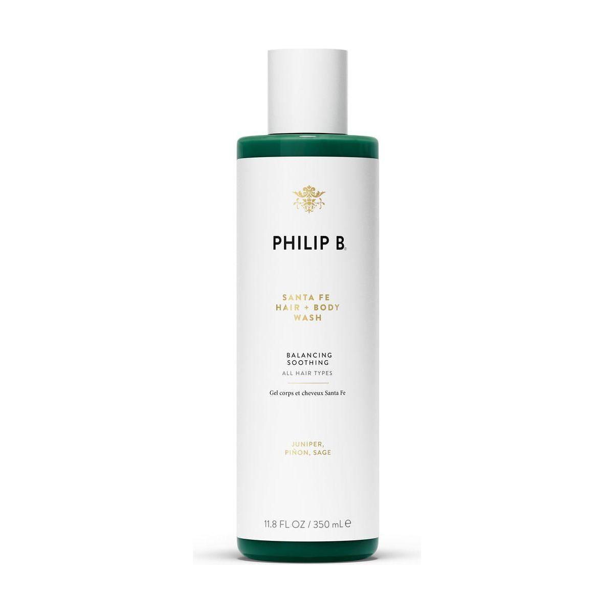 Philip B. Santa Fe Hair and Body Shampoo in 11.8 oz bottle, natural shampoo for hair and skin by Pasteur Pharmacy