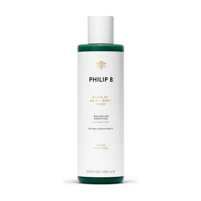 Philip B. Santa Fe Hair and Body Shampoo in 11.8 oz bottle, natural shampoo for hair and skin by Pasteur Pharmacy