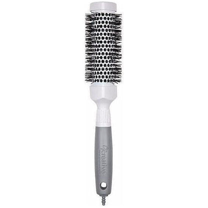 Pro Ceramic Triangle Hair Brush by Pasteur Pharmacy, showcasing a sleek ceramic hairbrush with a triangle shape and ergonomic handle.