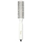 Champion Italian nylon round bristle hair brush with wooden handle, designed for smooth styling and gentle detangling.