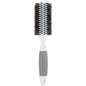 Ceramic barrel round boar bristle hair brush for thick hair by Pasteur Pharmacy, showing the round shape and natural bristles.