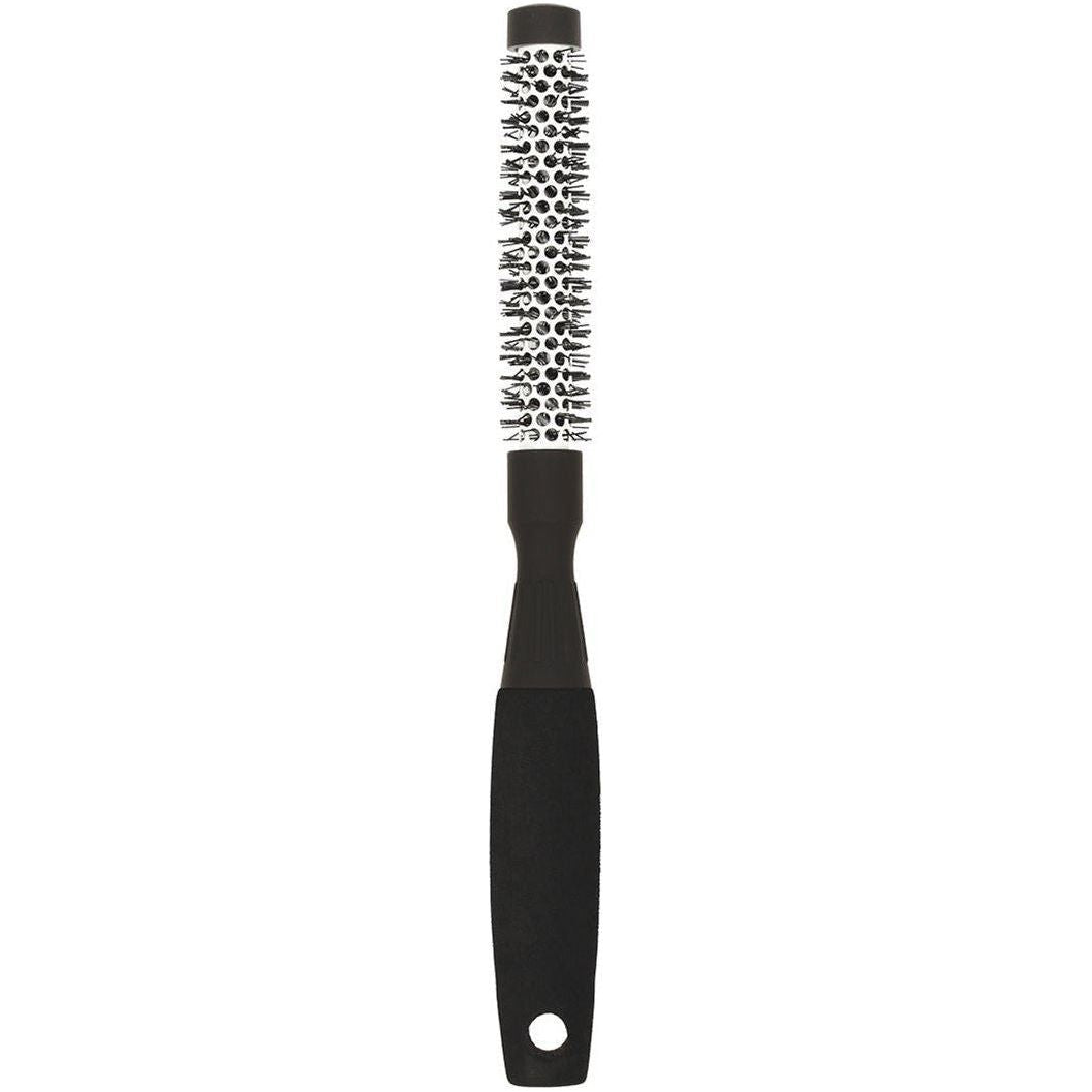 Ultra lightweight ceramic ion hair brush by Pasteur Pharmacy with a sleek handle and ceramic bristles for smooth styling.