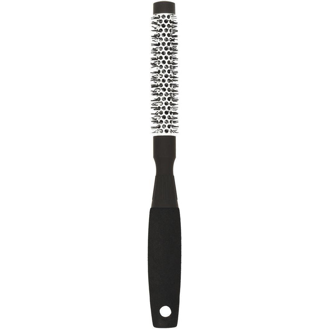 Ultra lightweight ceramic ion hair brush from Pasteur Pharmacy with ergonomic handle and ceramic bristles for smooth styling.