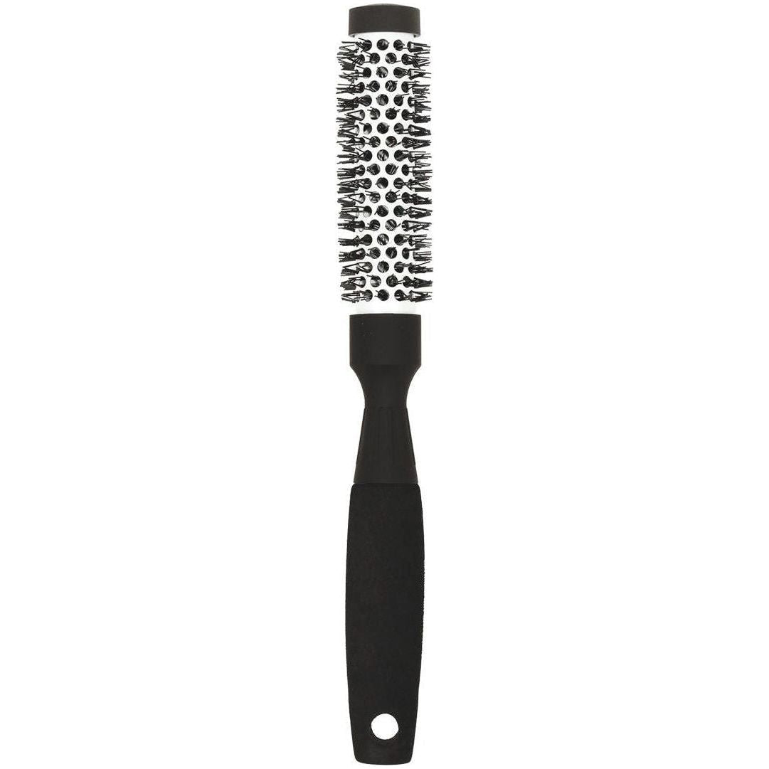 Ultra lightweight ceramic ion hair brush by Pasteur Pharmacy with ergonomic handle and sleek design for smooth styling.