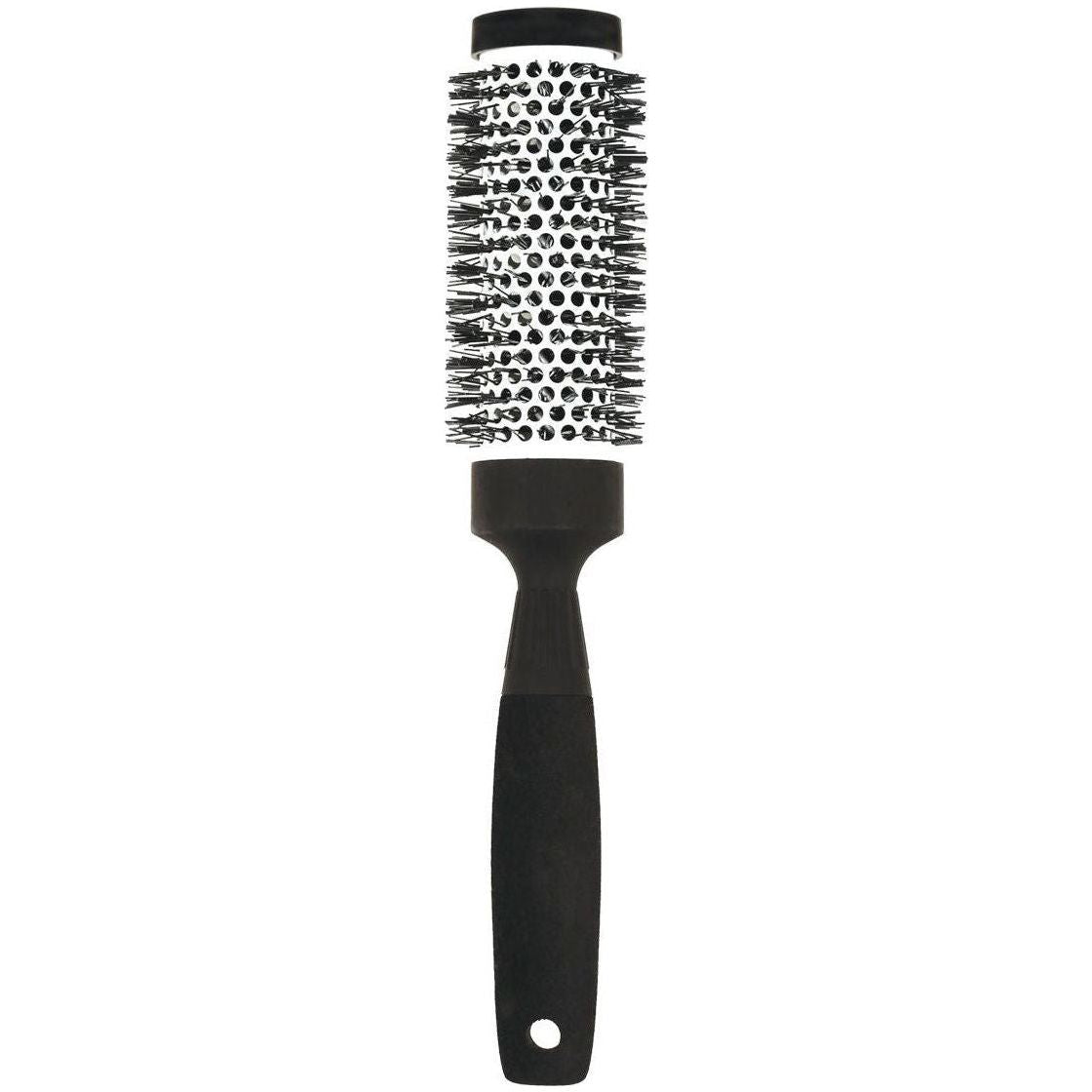 Ultra lightweight ceramic ion hair brush by Pasteur Pharmacy with a sleek handle and ceramic bristles for smooth styling.