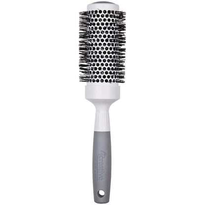 Pasteur Pharmacy Pro Ultra Ceramic Thermal Round Hair Brush with ergonomic handle and ceramic bristles for styling.
