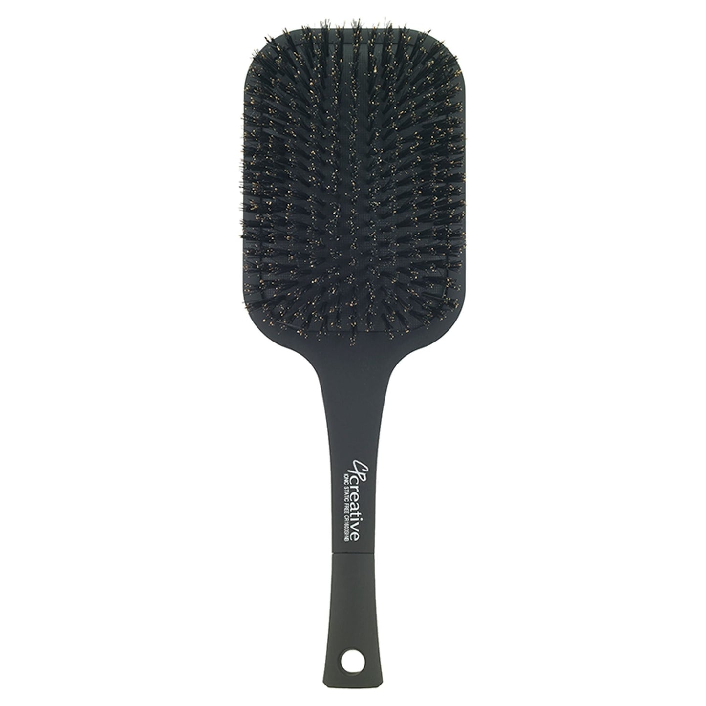 Pasteur Pharmacy static-free paddle nylon hair brush with nylon pins ideal for detangling and smooth styling.
