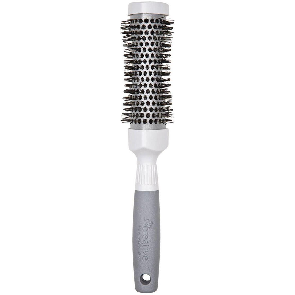 T-Curve Silver Nano Ionic Hair Brush from Pasteur Pharmacy, designed for smooth detangling and shine with nano ionic technology