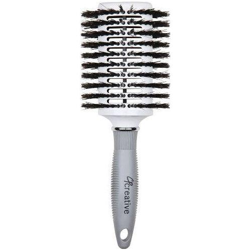 Pasteur Pharmacy reinforced oval vent boar bristle hair brush with all-bristle design, oval shape, and reinforced handle.