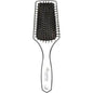 Pasteur Pharmacy static-free detangling paddle hair brush with ergonomic handle and wide teeth for gentle hair detangling.