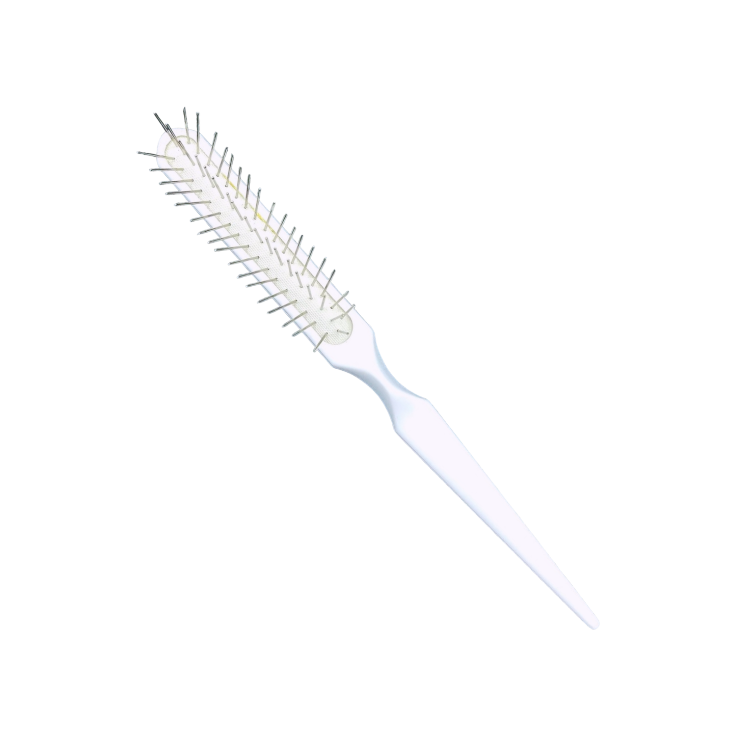 Dural back combing hair brush with steel pins by Pasteur Pharmacy, featuring sturdy bristles for styling and teasing hair.