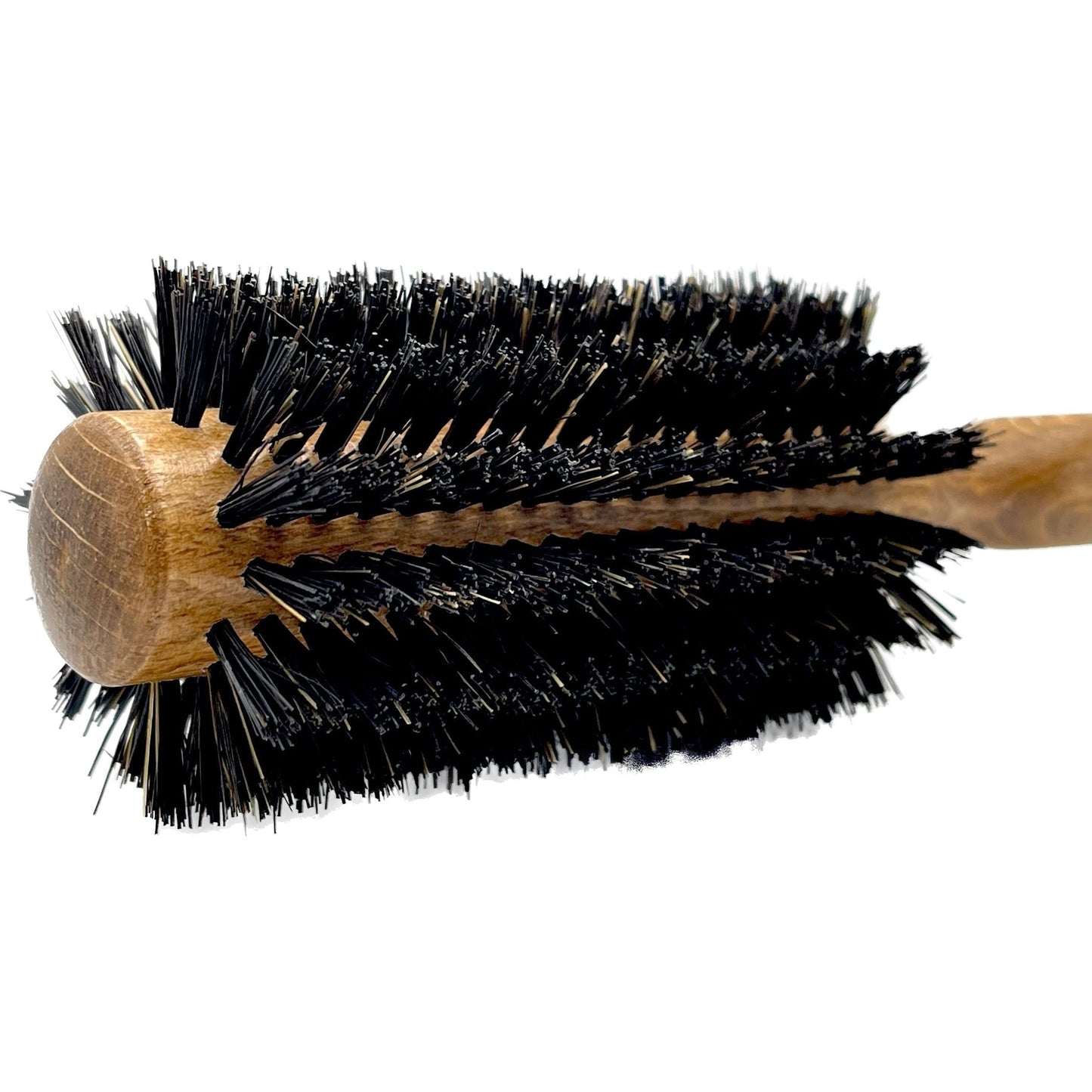 Dural Hair Brush by Pasteur Pharmacy with 14 rows, wooden handle, pure wild boar bristles for gentle hair styling and detangling.