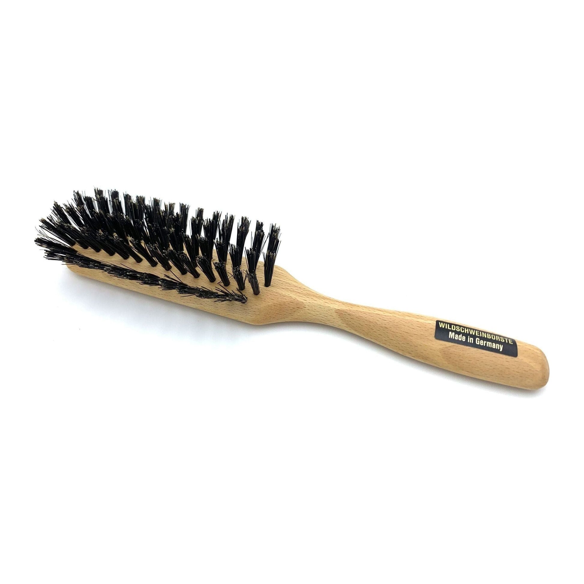 Dural Hair Brush by Pasteur Pharmacy with 5 rows of beech wood and pure boar bristles for gentle hair styling.