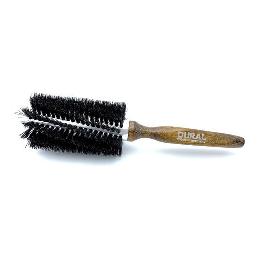 Dural Quick-Styler Hair Brush by Pasteur Pharmacy with boar bristles and beech wood handle for styling and hair care.