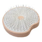 Janeke Gia hair brush with black handle and bristles, designed for gentle detangling and styling.
