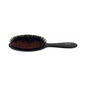 Large black Janeke hair brush with 2 oz size, featuring smooth bristles and ergonomic handle for gentle styling.