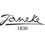 Janeke hair brush from Pasteur Pharmacy, yellow and white, 2 oz, with bristles for detangling and styling hair.