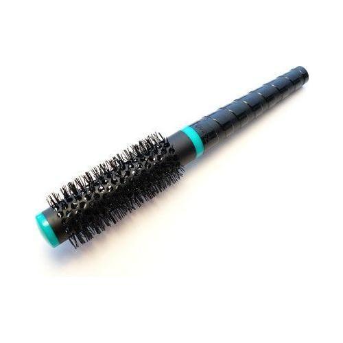 Janeke Spiral Thermal Round Hair Brush SP512C-ALM with wooden handle and bristles, designed for styling and heat styling.