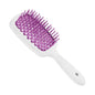 Janeke Superbrush Small Fuchsia hair brush with compact design, featuring vibrant fuchsia color and ergonomic handle for gentle styling.